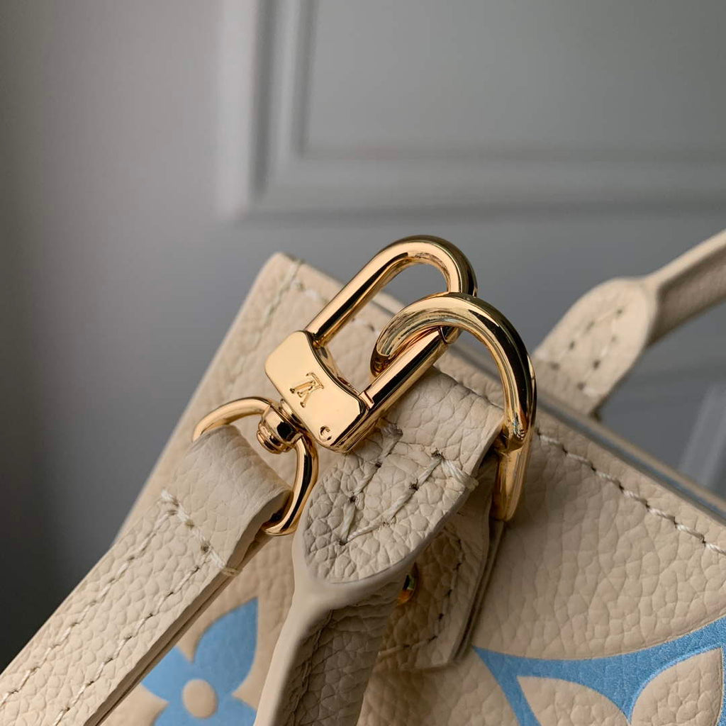 LV M81416 Louis Vuitton Petit Sac Plat Bag Blue