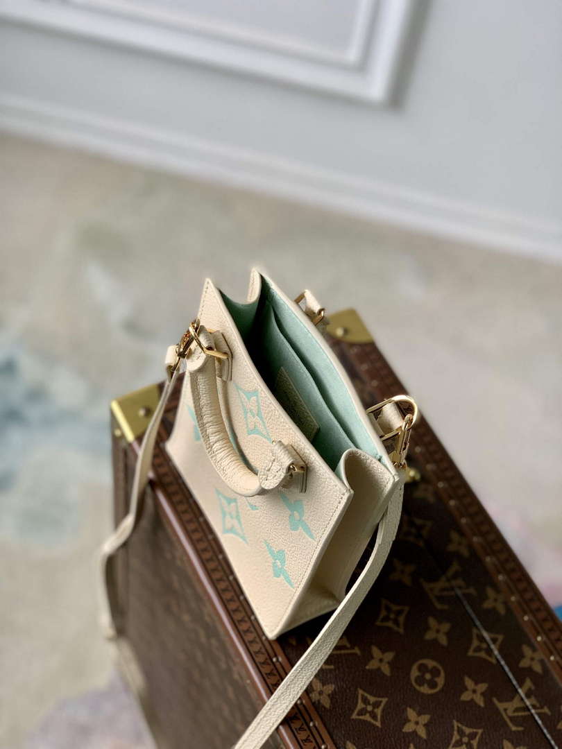 LV M81416 Louis Vuitton Petit Sac Plat Bag Matcha green - Default Title - View 2
