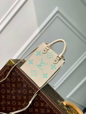 LV M81416 Louis Vuitton Petit Sac Plat Bag Matcha green - Default Title - View 1
