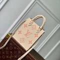 LV M81416 Louis Vuitton Petit Sac Plat Bag Pink - Default Title - View 1