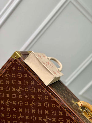 LV M81416 Louis Vuitton Petit Sac Plat Bag Pink - Default Title - View 4