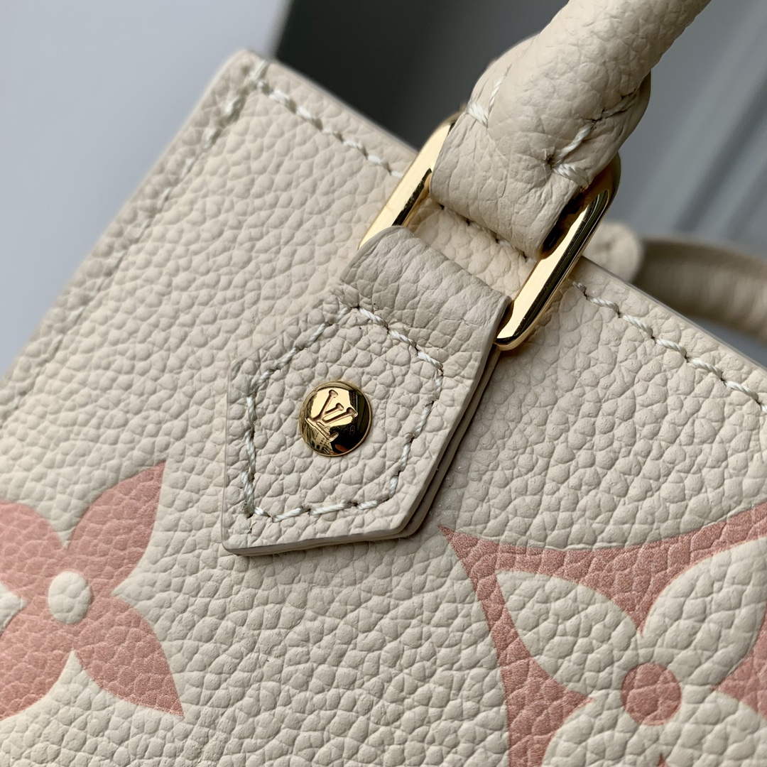 LV M81416 Louis Vuitton Petit Sac Plat Bag Pink - Default Title - View 5