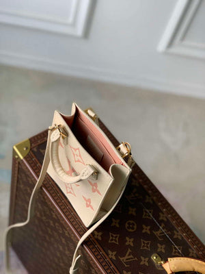 LV M81416 Louis Vuitton Petit Sac Plat Bag Pink - Default Title - View 9