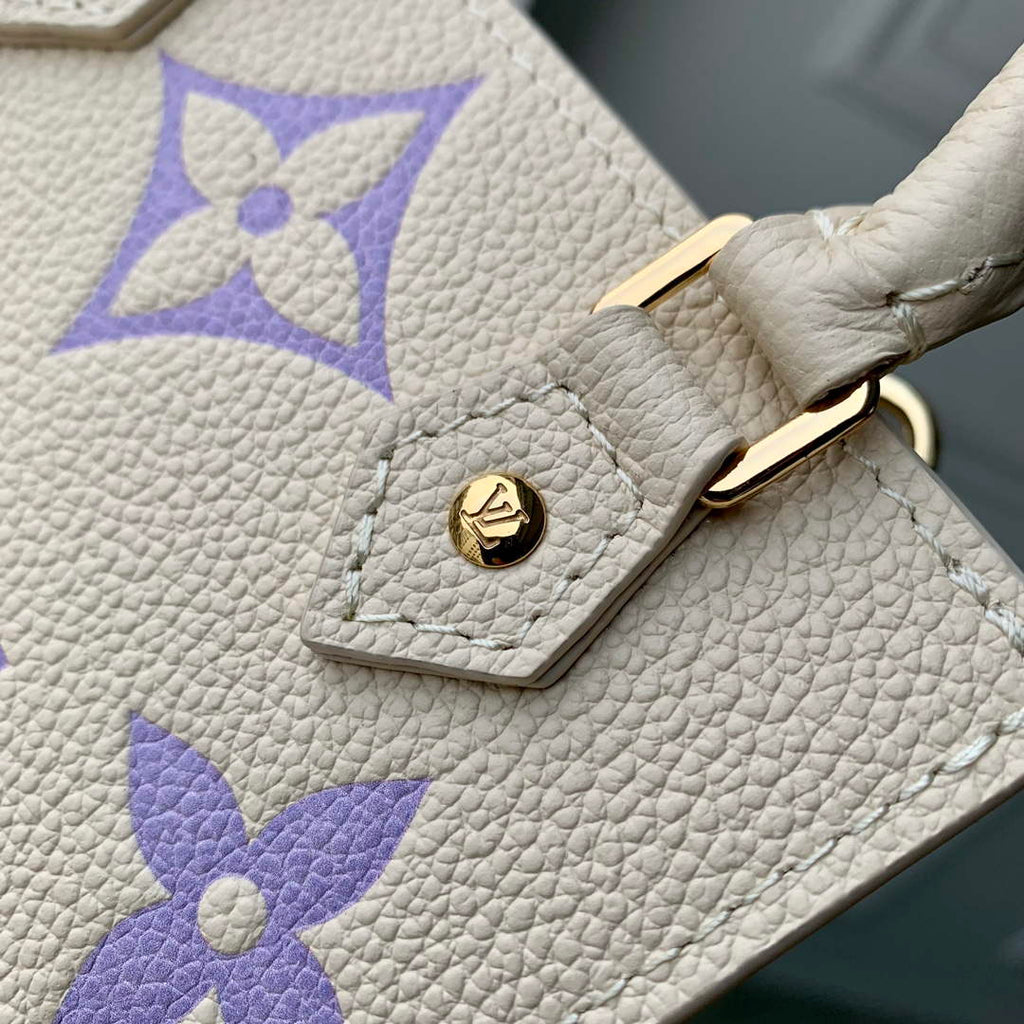 LV M81416 Louis Vuitton Petit Sac Plat Bag Taro Purple