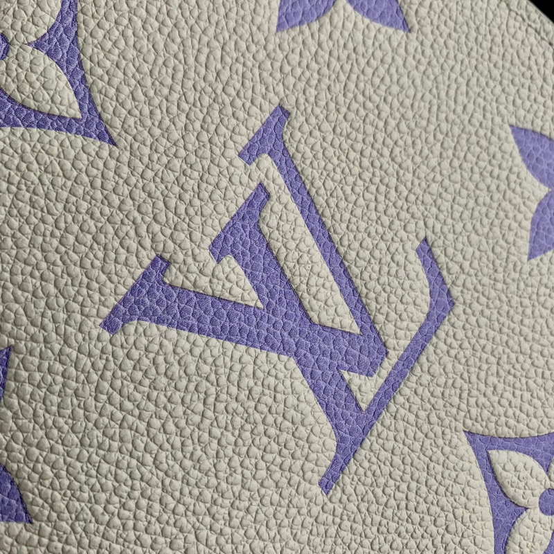 LV M81416 Louis Vuitton Petit Sac Plat Bag Taro Purple - Default Title - View 7