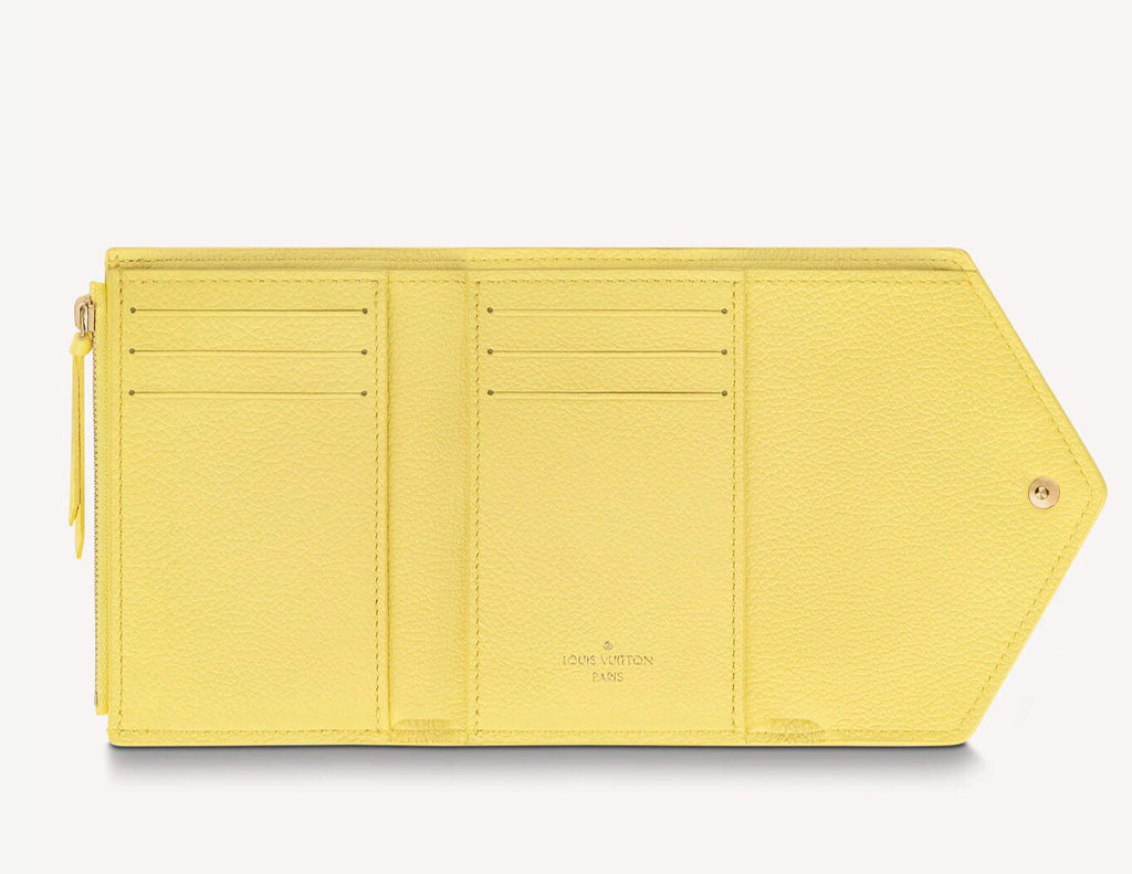 LV M81428 Louis Vuitton Victorine Wallet Lemon Curd Yellow