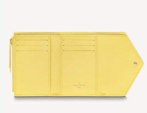 LV M81428 Louis Vuitton Victorine Wallet Lemon Curd Yellow - Default Title - View 4