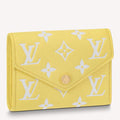 LV M81428 Louis Vuitton Victorine Wallet Lemon Curd Yellow - Default Title - View 1