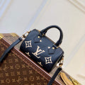 LV M81457 Louis Vuitton Nano Speedy Bag Black - Default Title - View 1