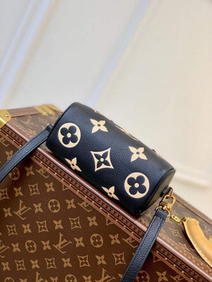 LV M81457 Louis Vuitton Nano Speedy Bag Black - Default Title - View 4