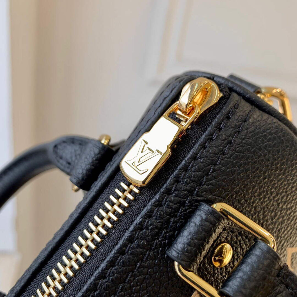 LV M81457 Louis Vuitton Nano Speedy Bag Black