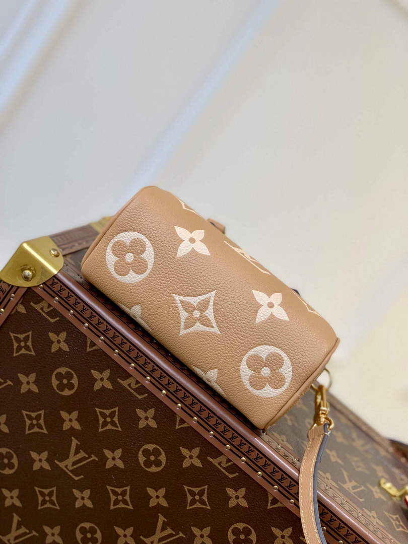 LV M81457 Louis Vuitton Nano Speedy Bag Arizona Beige - Default Title - View 4