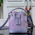 LV M81463 Louis Vuitton NANO NO¨¦ Bucket Bag Lilas Purple - Default Title - View 1