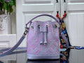 LV M81463 Louis Vuitton NANO NO¨¦ Bucket Bag Lilas Purple
