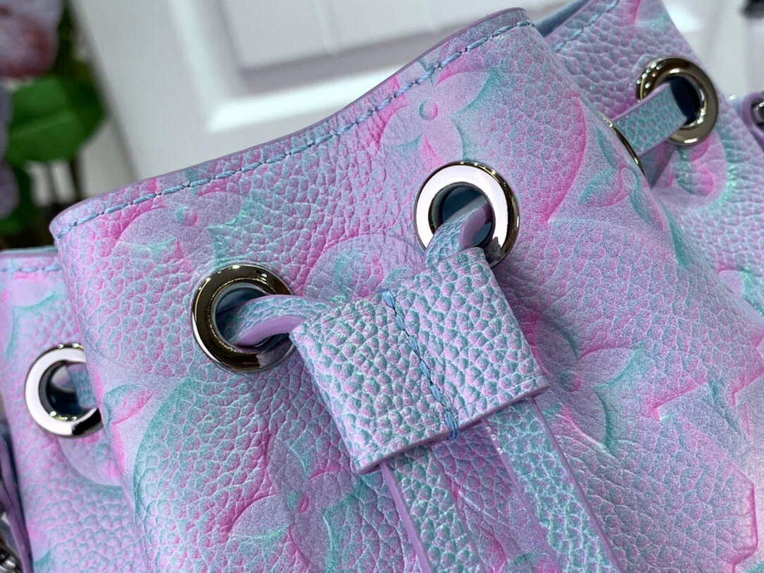 LV M81463 Louis Vuitton NANO NO¨¦ Bucket Bag Lilas Purple - Default Title - View 4