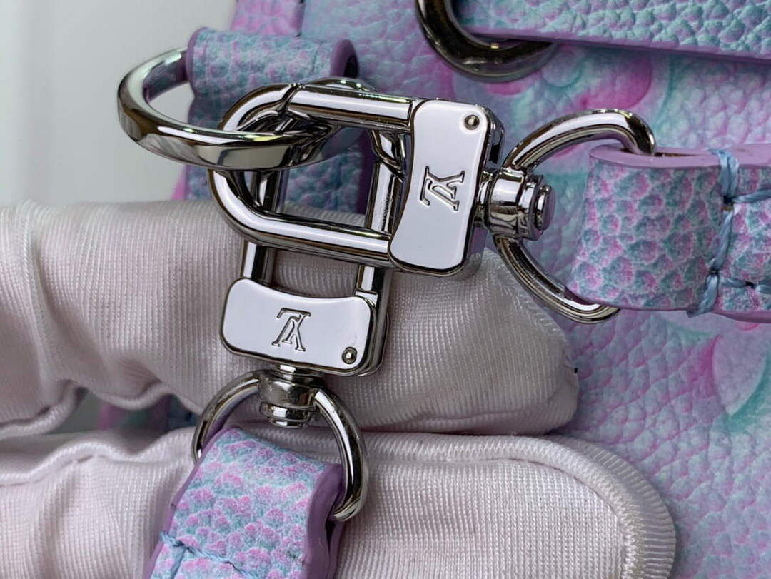 LV M81463 Louis Vuitton NANO NO¨¦ Bucket Bag Lilas Purple
