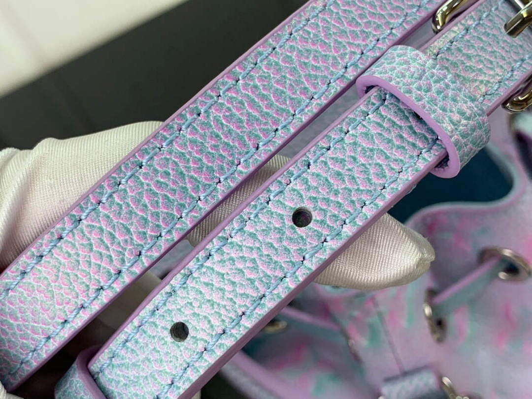 LV M81463 Louis Vuitton NANO NO¨¦ Bucket Bag Lilas Purple - Default Title - View 7