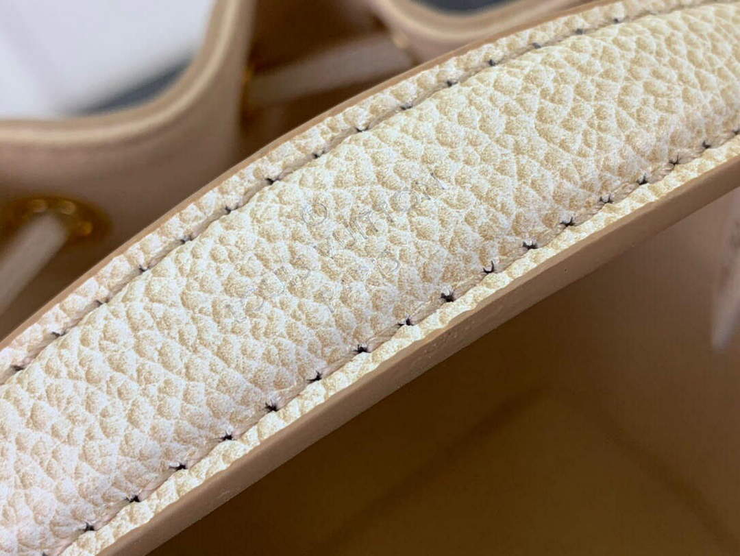 LV M81463 Louis Vuitton NANO NO¨¦ Bucket Bag Light Beige