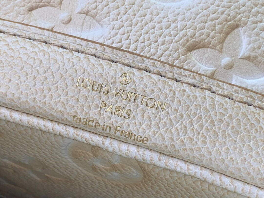 LV M81463 Louis Vuitton NANO NO¨¦ Bucket Bag Light Beige