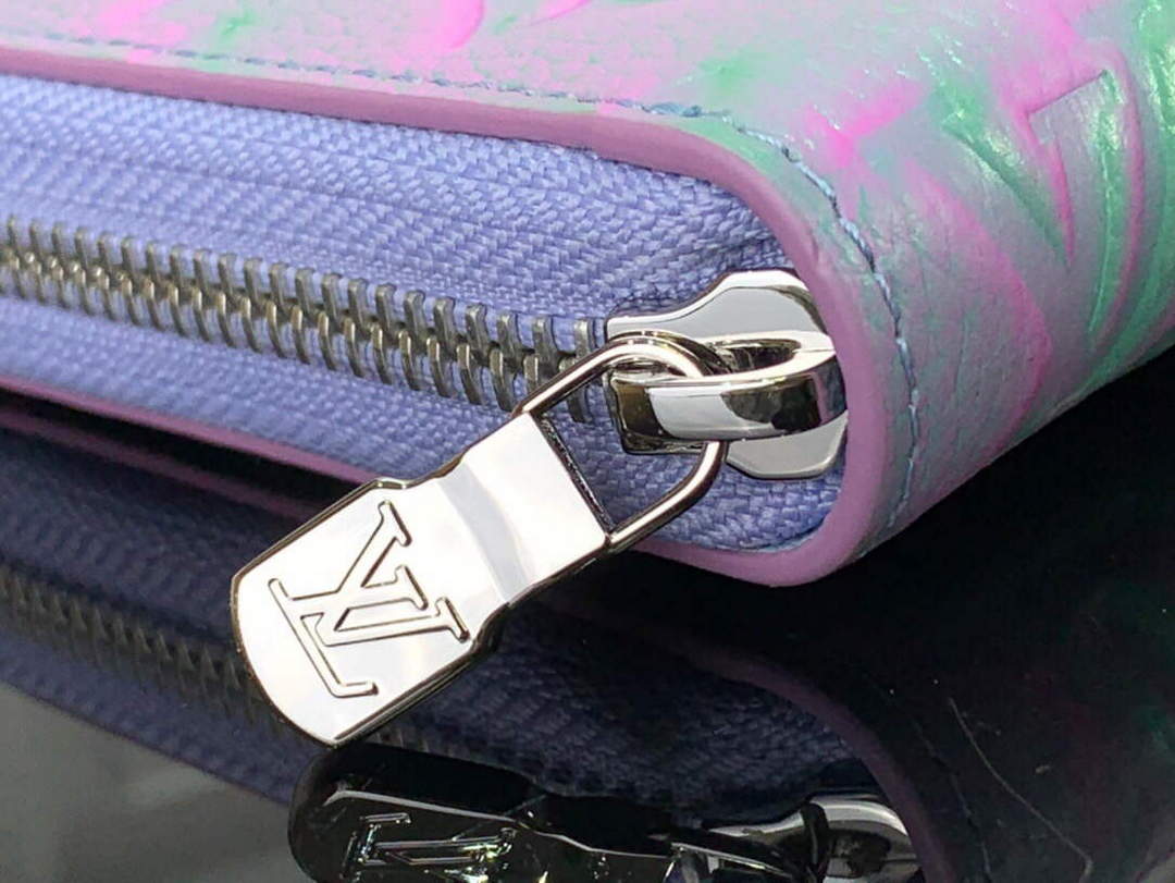 LV M81466 Louis Vuitton Zippy Wallet Purple