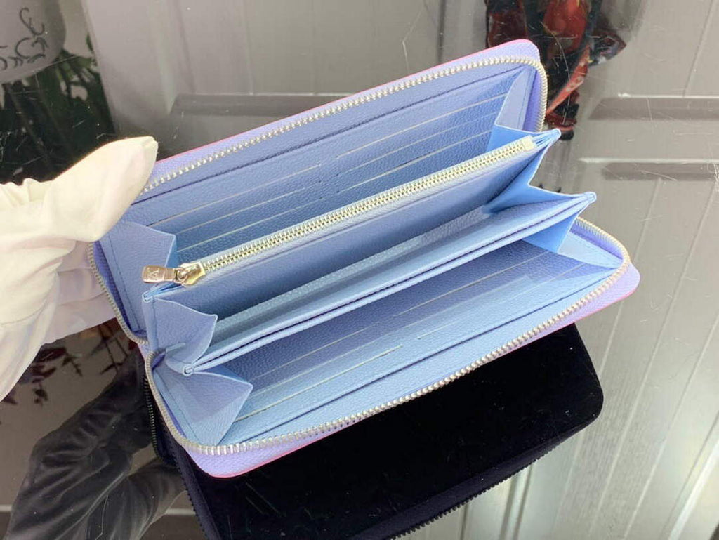 LV M81466 Louis Vuitton Zippy Wallet Purple