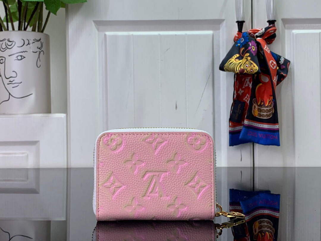 LV M81467 Louis Vuitton Zippy Coin Purse Pink