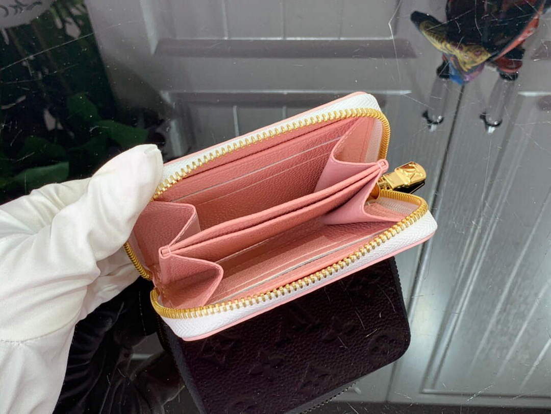 LV M81467 Louis Vuitton Zippy Coin Purse Pink