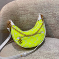 LV M81484 Louis Vuitton Loop half-moon baguette bag Yellow - Default Title - View 1