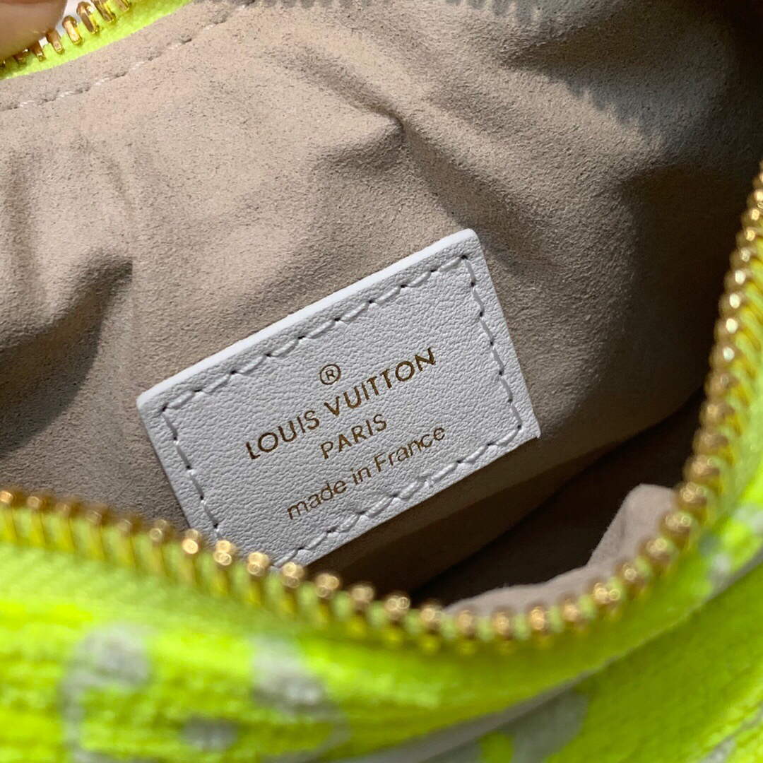 LV M81484 Louis Vuitton Loop half-moon baguette bag Yellow - Default Title - View 6