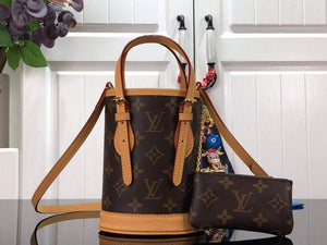 LV M81489 Louis Vuitton Nano Bucket Bag Yellow - Default Title - View 3
