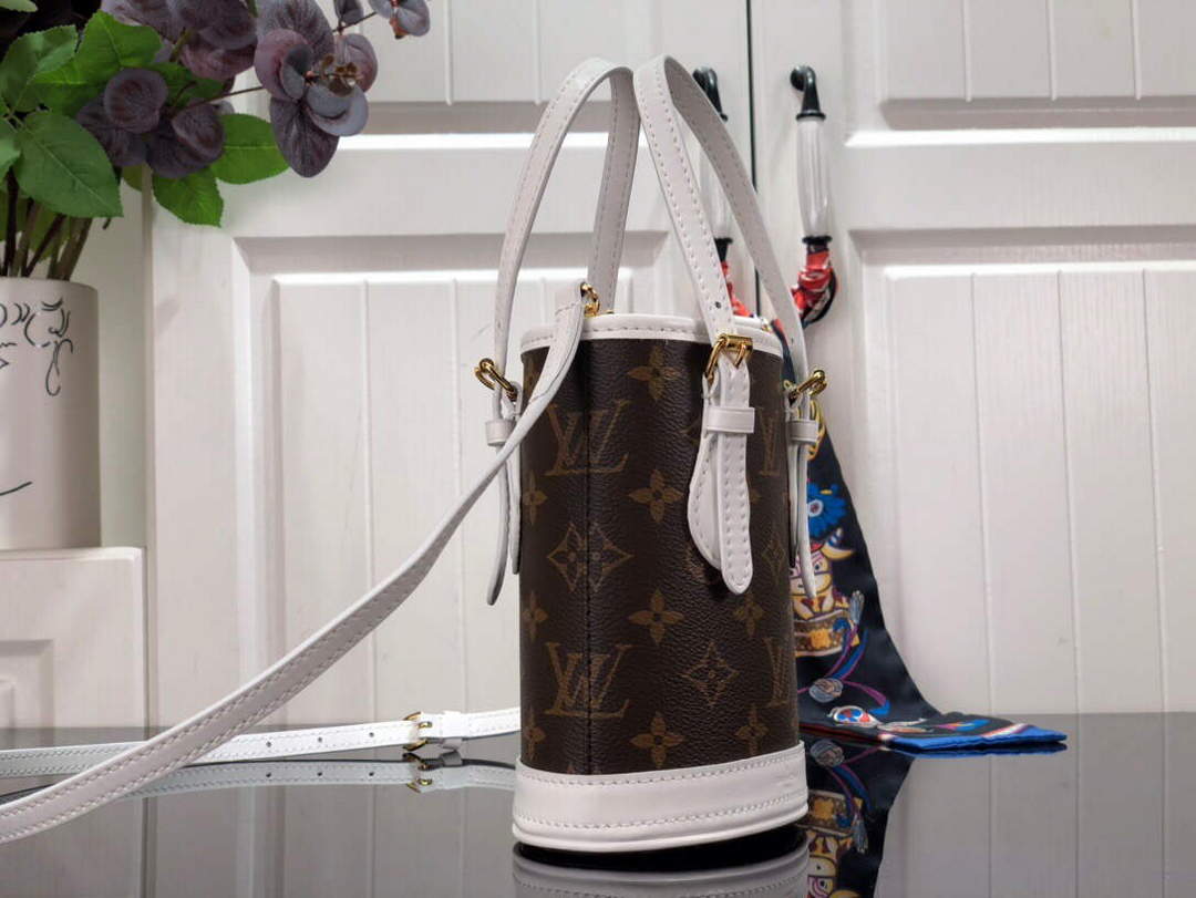 LV M81489 Louis Vuitton Nano Bucket Bag monogram - Default Title - View 2