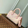 LV M81508 Louis Vuitton Nano Speedy Bag Pink - Default Title - View 1