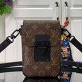 LV M81522 Louis Vuitton S-Lock Vertical Wearable Wallet Monogram - Default Title - View 1