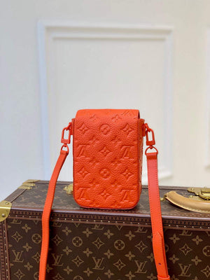 LV M81525 Louis Vuitton S-LOCK Vertical Wearable Wallet Orange - Default Title - View 2
