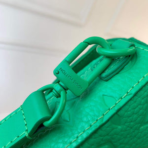 LV M81525 Louis Vuitton S-LOCK Vertical Wearable Wallet Minty Green - Default Title - View 6