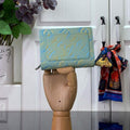 LV M81529 Louis Vuitton Clea Wallet Vert d'eau Green - Default Title - View 1