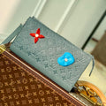 LV M81556 Louis Vuitton Pochette Voyage Other Leathers Granite - Default Title - View 1