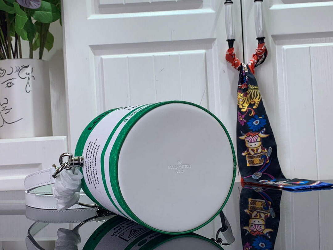 LV M81592 Louis Vuitton LV Paint Can Bag Green - Default Title - View 6