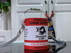 LV M81595 Louis Vuitton LV Paint Can Bag Red - Default Title - View 1