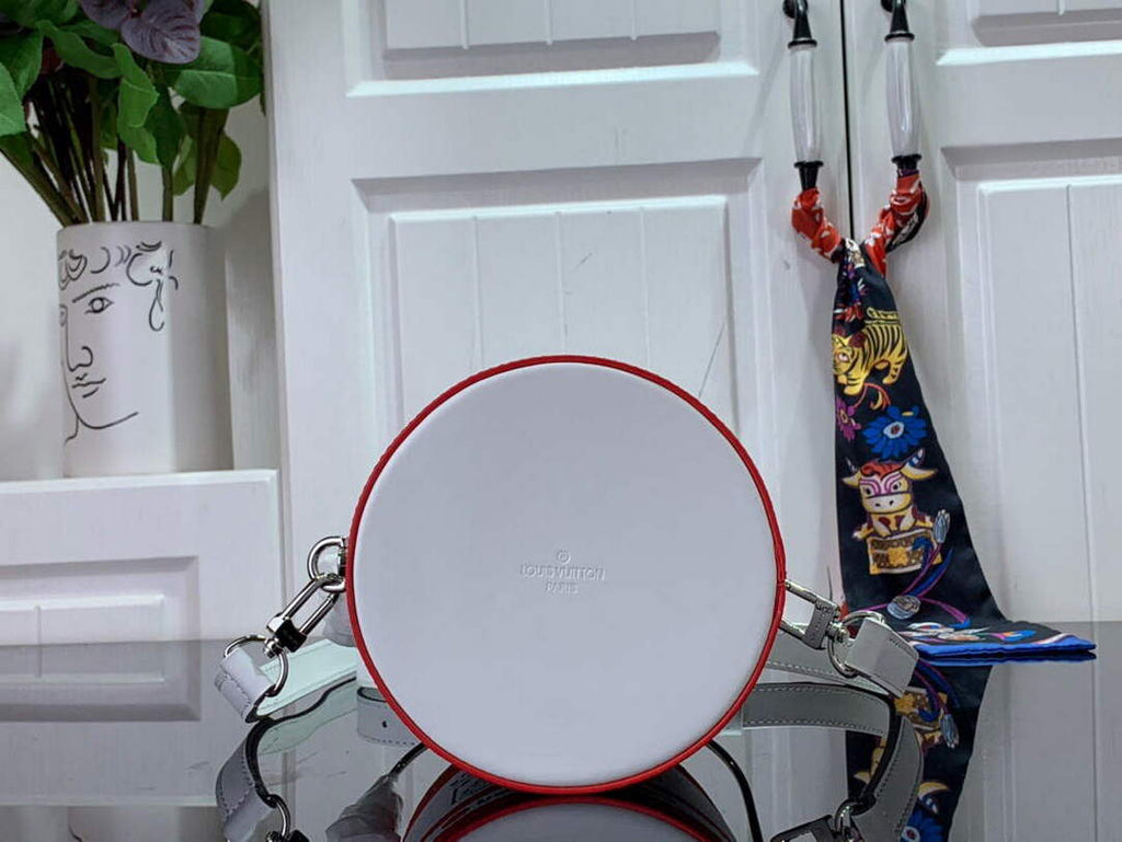 LV M81595 Louis Vuitton LV Paint Can Bag Red