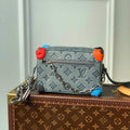 LV M81606 Louis Vuitton Mini Soft Trunk Gray - Default Title - View 1