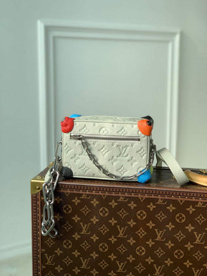LV M81606 Louis Vuitton Mini Soft Trunk Chalk - Default Title - View 1