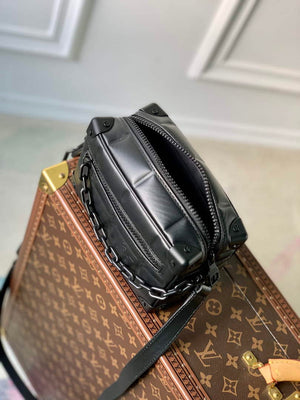 LV M81611 Louis Vuitton Mini Soft Trunk Black - Default Title - View 8