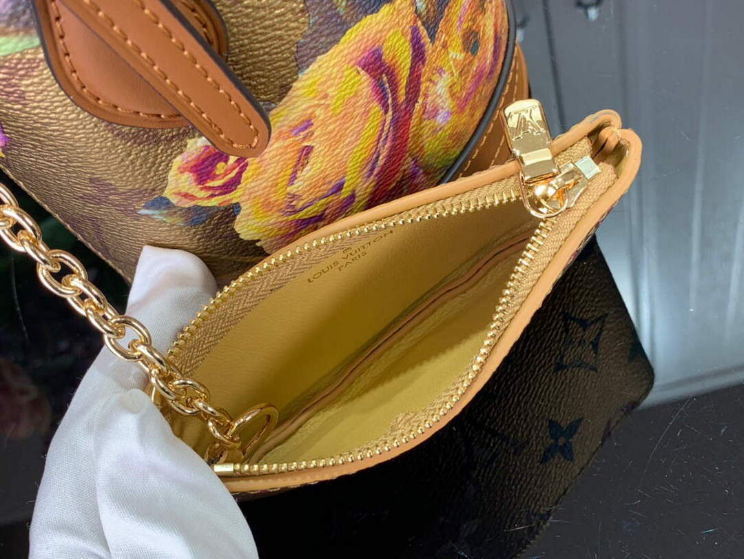LV M81724 Louis Vuitton Nano Bucket Bag Gold - Default Title - View 6