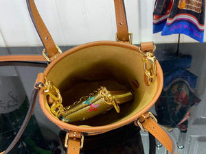 LV M81724 Louis Vuitton Nano Bucket Bag Gold - Default Title - View 9