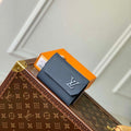 LV M81740 Louis Vuitton Pilot Wallet Dark Blue - Default Title - View 1