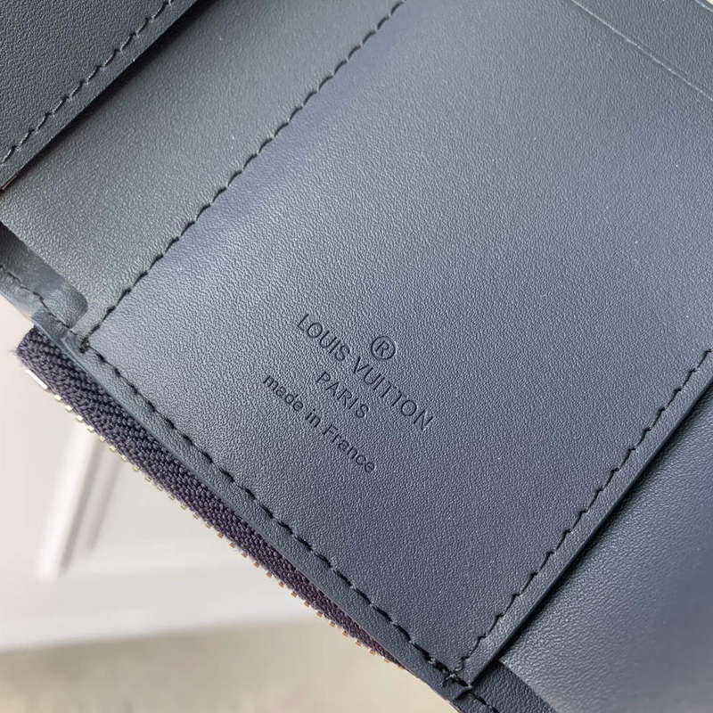 LV M81740 Louis Vuitton Pilot Wallet Dark Blue - Default Title - View 6