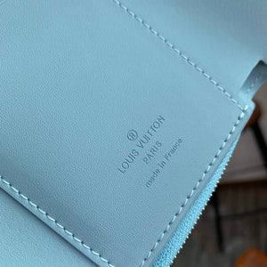 LV M81740 Louis Vuitton Pilot Wallet Light Blue - Default Title - View 4