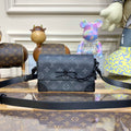 LV M81783 Louis Vuitton Steamer Wearable Wallet Black - Default Title - View 1