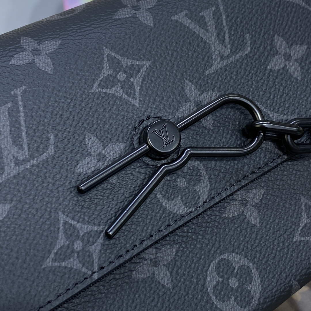 LV M81783 Louis Vuitton Steamer Wearable Wallet Black - Default Title - View 6
